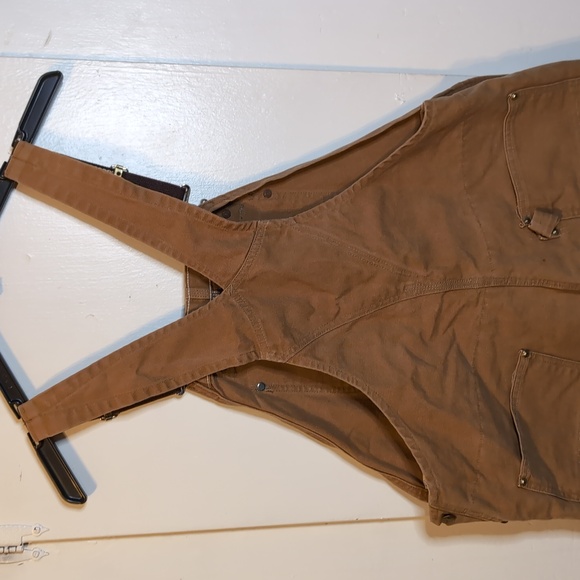 Vint. 🇺🇸made Carhartt arctic lined bib overalls mens 40x30 - Picture 8 of 11